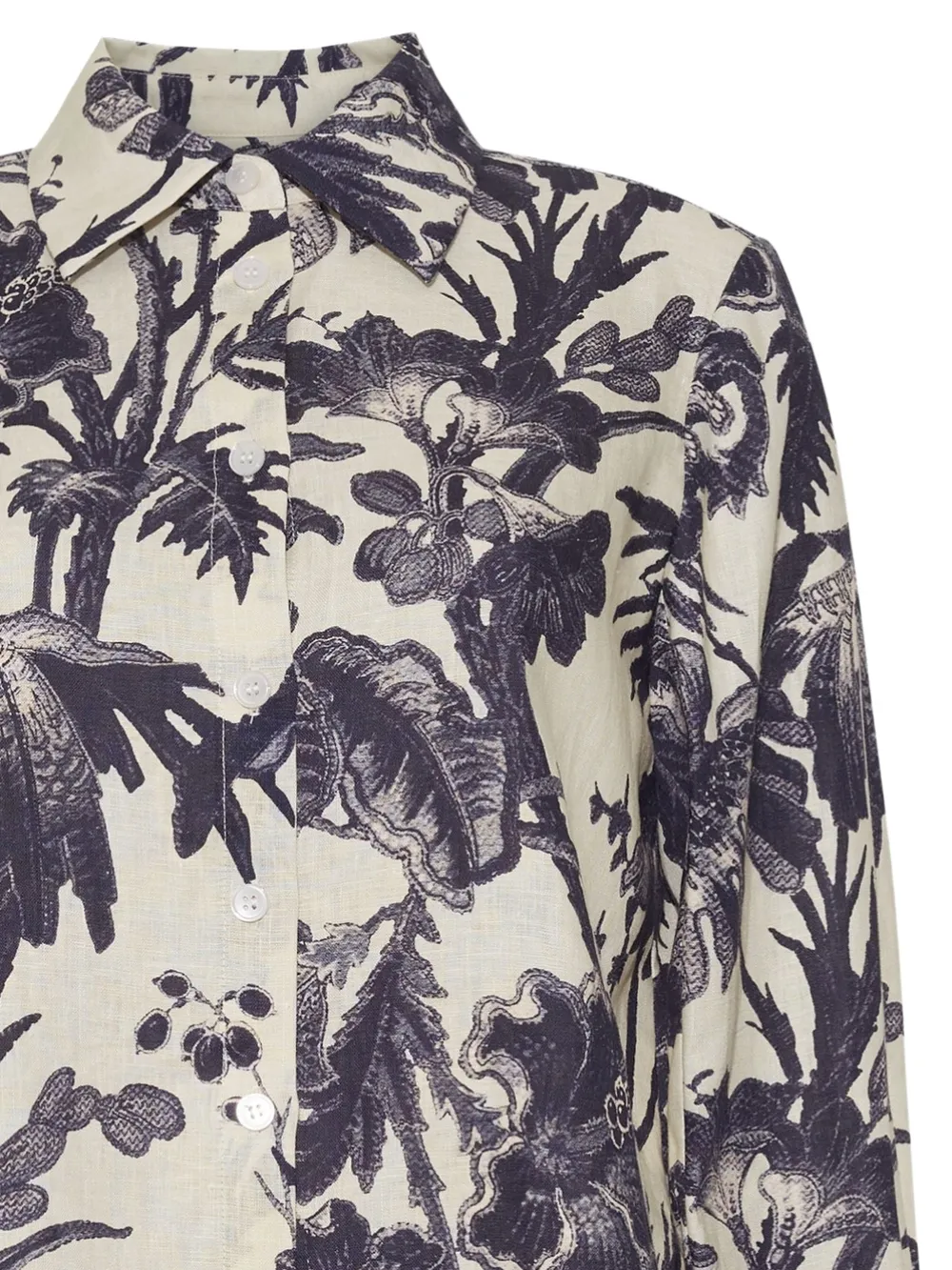  Cara Cara Perfect Floral Shirt - White 