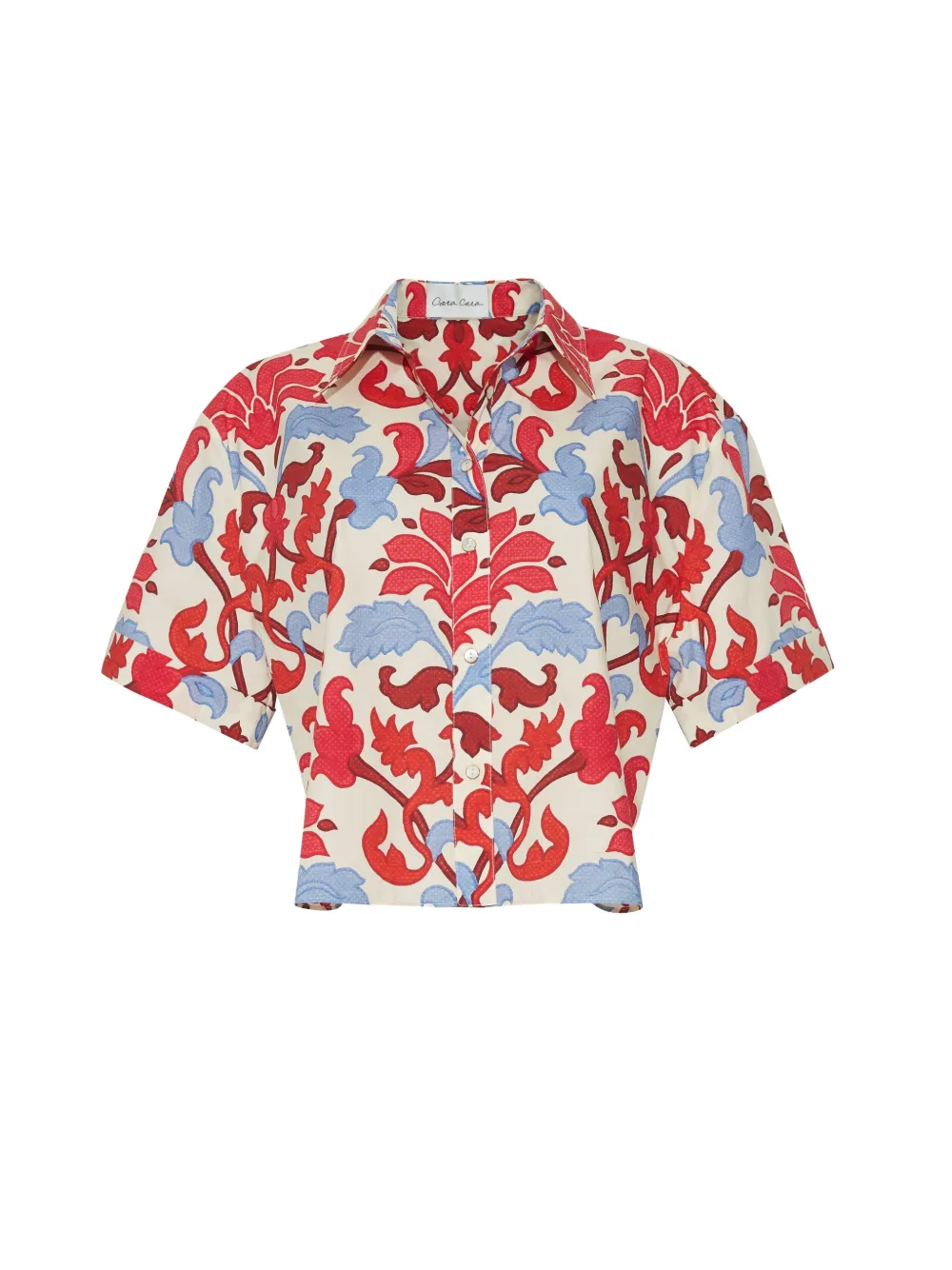 Cara Cara Calvia floral shirt - Beige