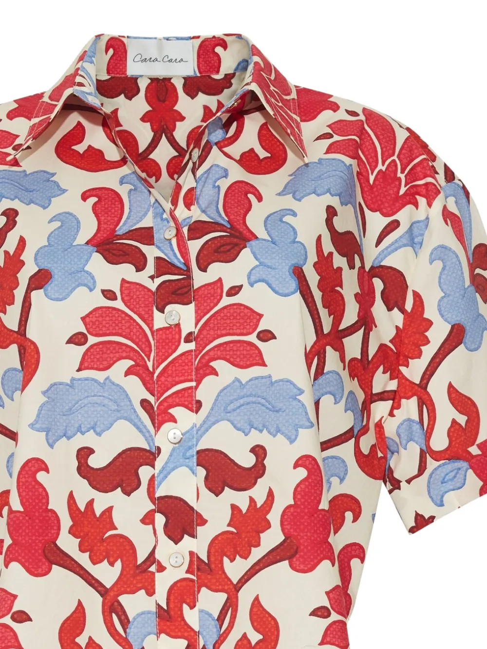  Cara Cara Calvia Floral Shirt - Neutrals 
