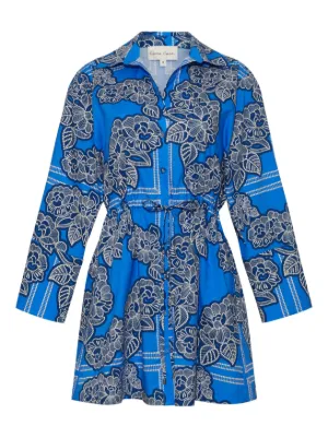 knee length dresses for ladies CARA CARA Asbury Dress Green/White Stripe  Matilda's Life Style