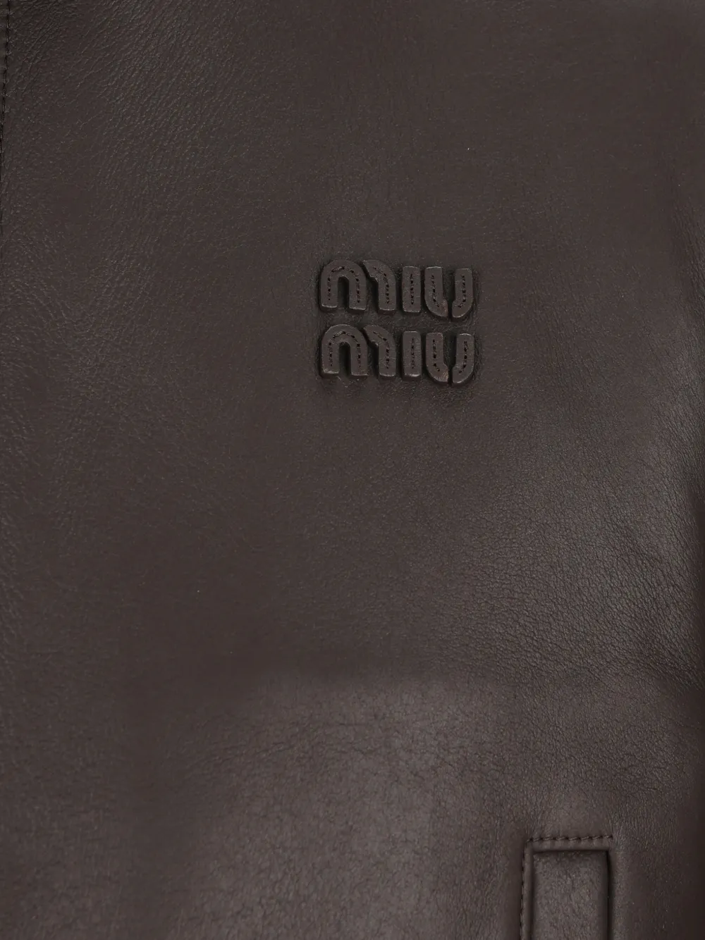 Miu Jack met logopatch Bruin