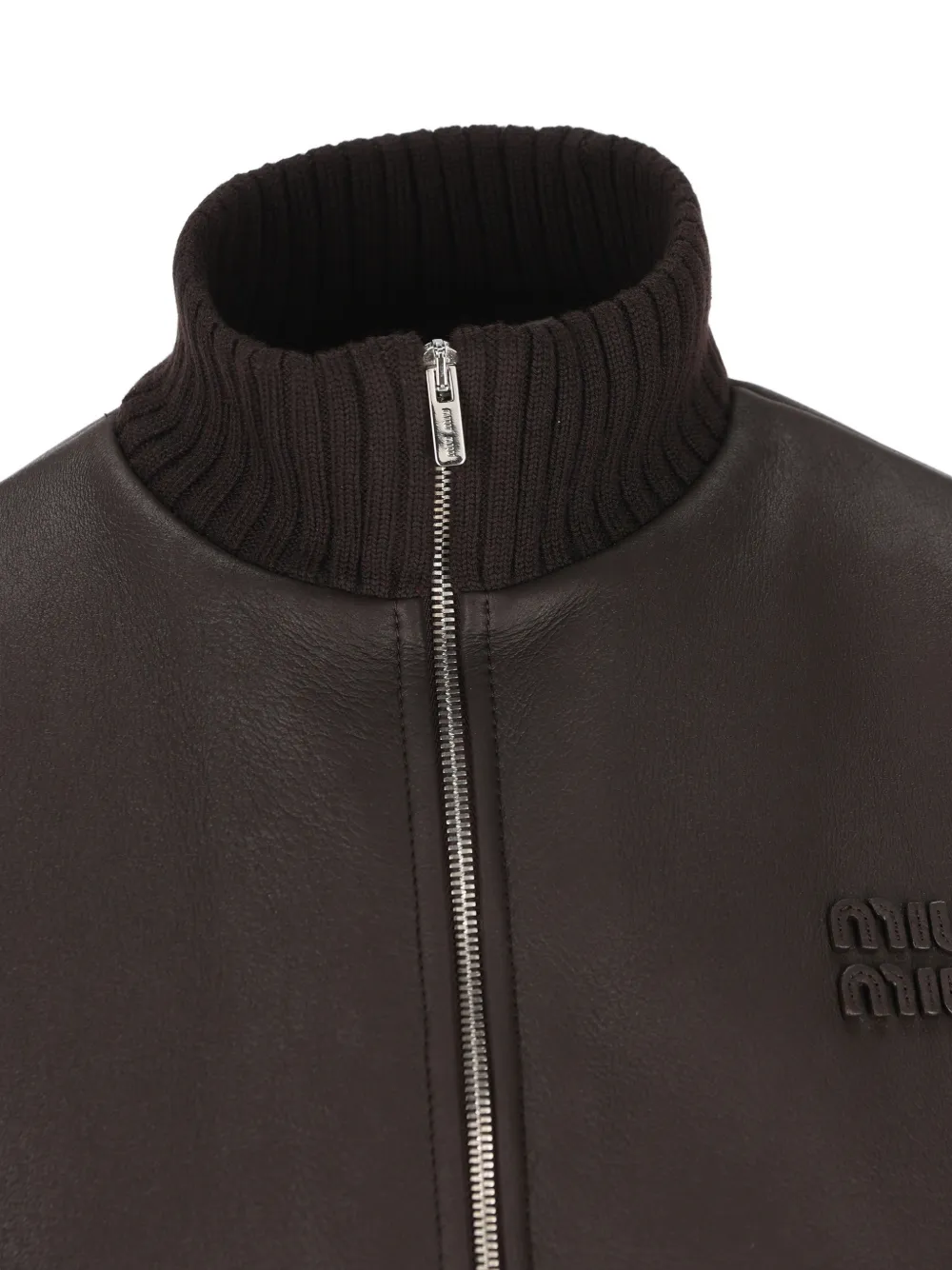 Miu Jack met logopatch Bruin