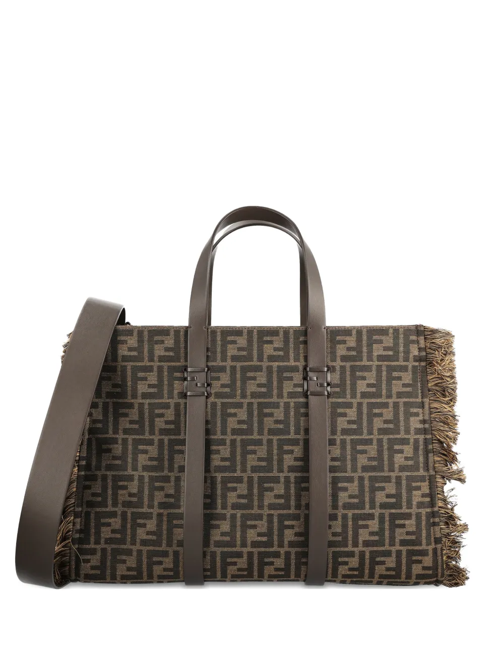 FENDI Summer FF-pattern tote bag | Brown | Image 1