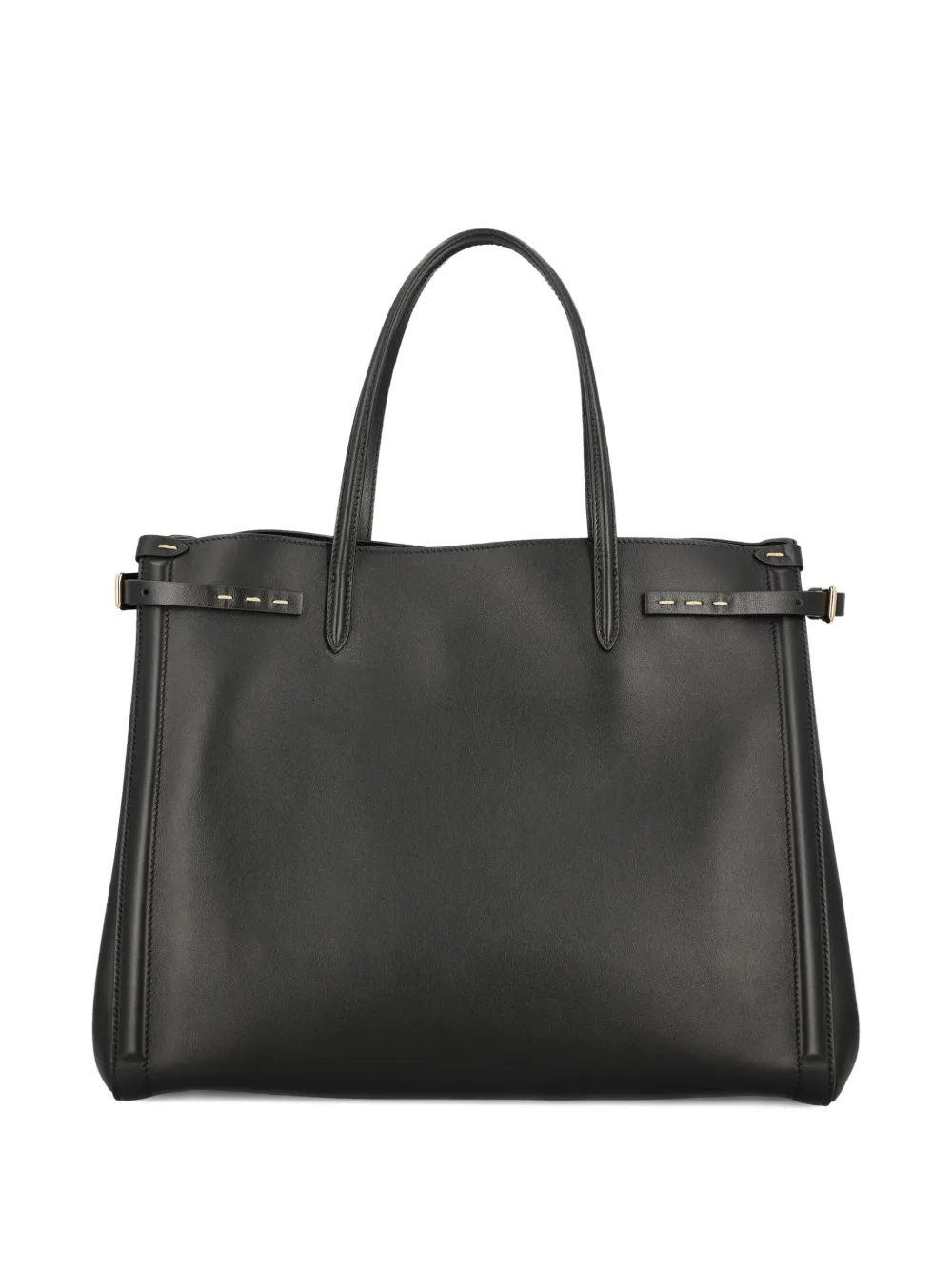 Valentino Garavani Antibes Vlogo-signature leather tote bag - Zwart