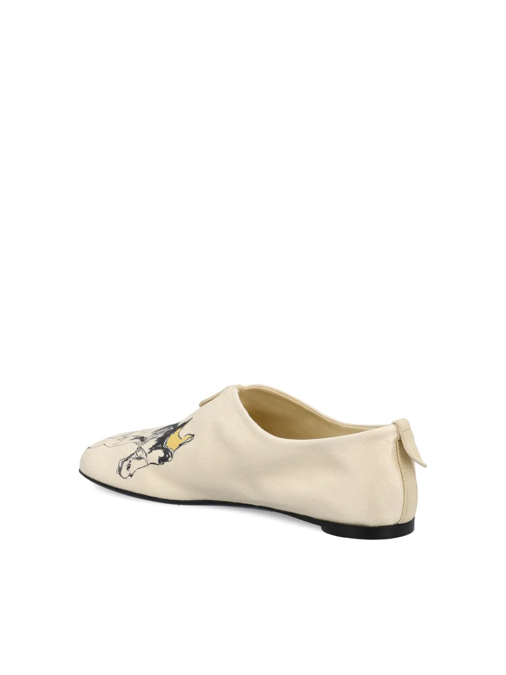 Loro Piana Floaty loafers met grafische print Beige