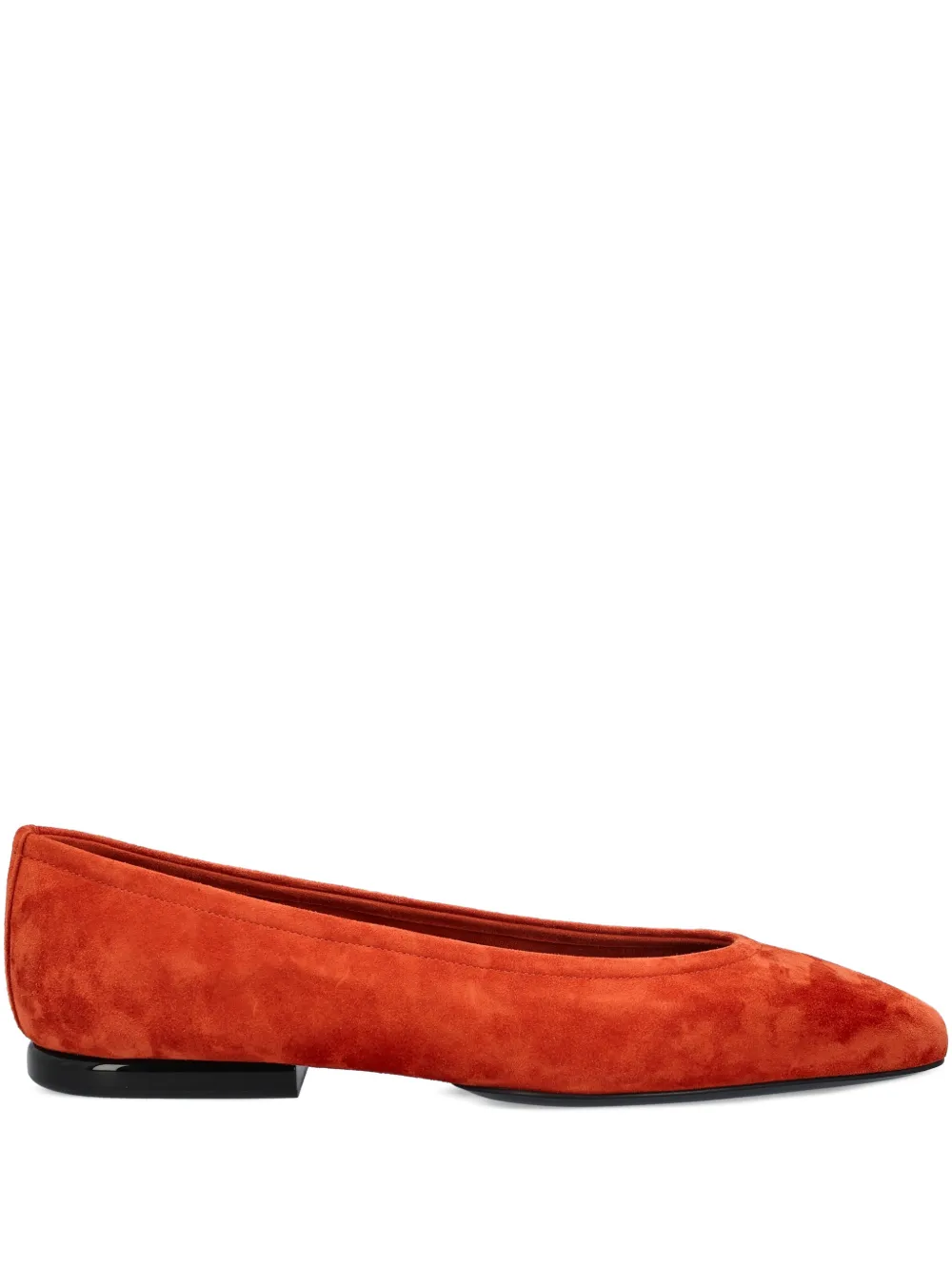 Loro Piana Primula flat pumps - Rosso