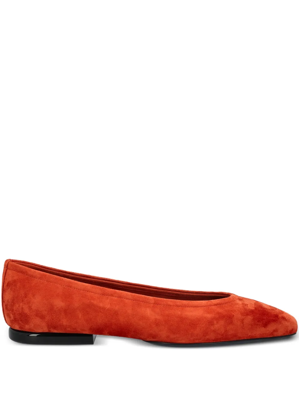 Loro Piana Primula flat pumps - Rosso