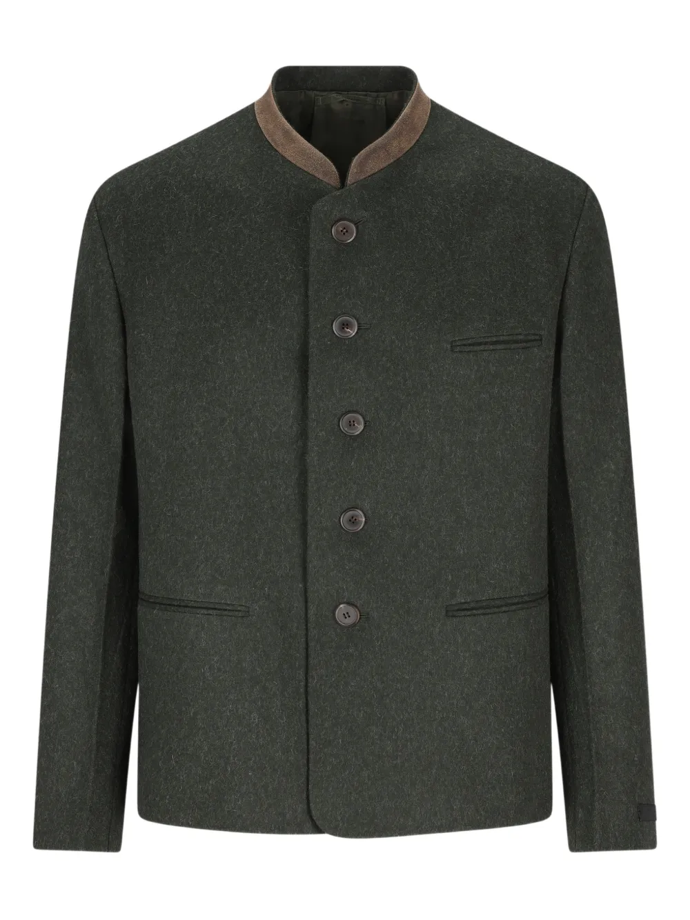 Prada single-breasted wool jacket | Green | Image 1