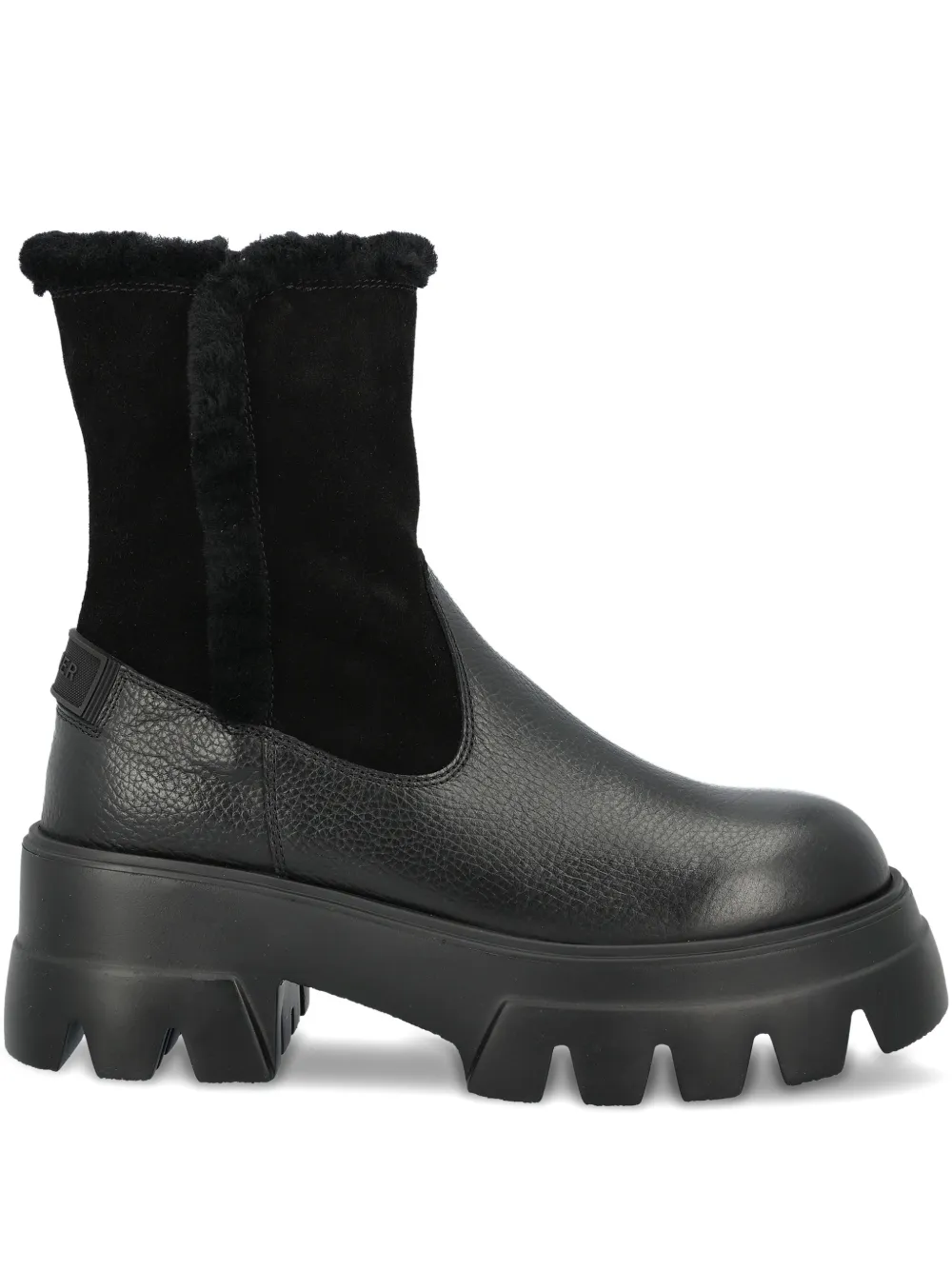 BOGNER botas texturizadas con suela dentada | negro | Image 1