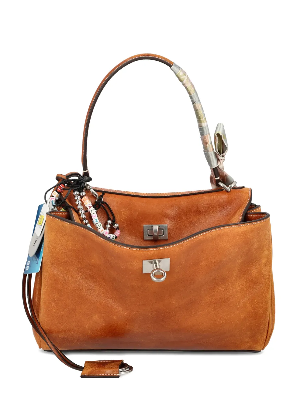 Balenciaga small Rodeo tote bag – Brown