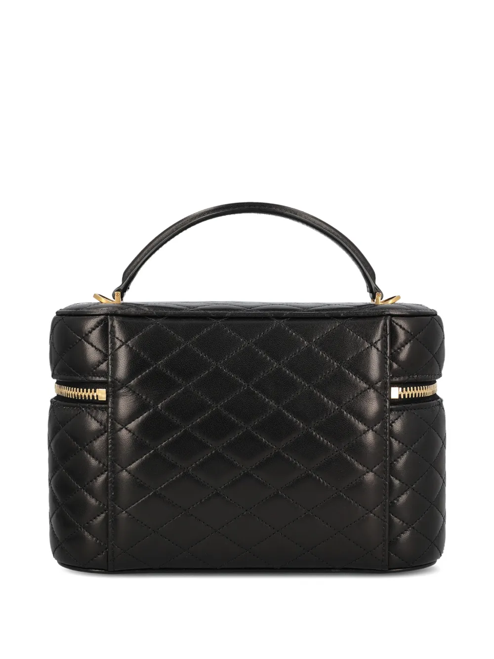 Saint Laurent large Gaby lambskin tote bag - Zwart