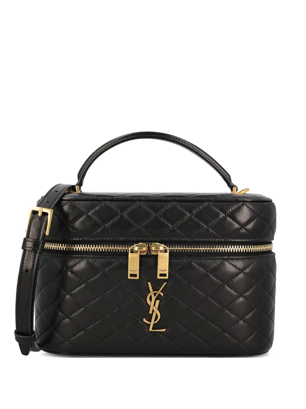 Saint Laurent large Gaby lambskin tote bag | Black | Image 1