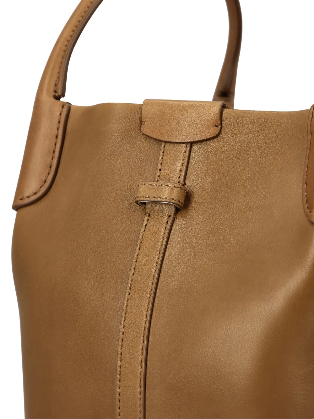 Loro Piana Small Bale Hook-closure Tote Bag In Brown