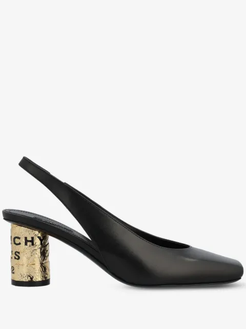 Givenchy 66mm cylindrical heel slingback pumps