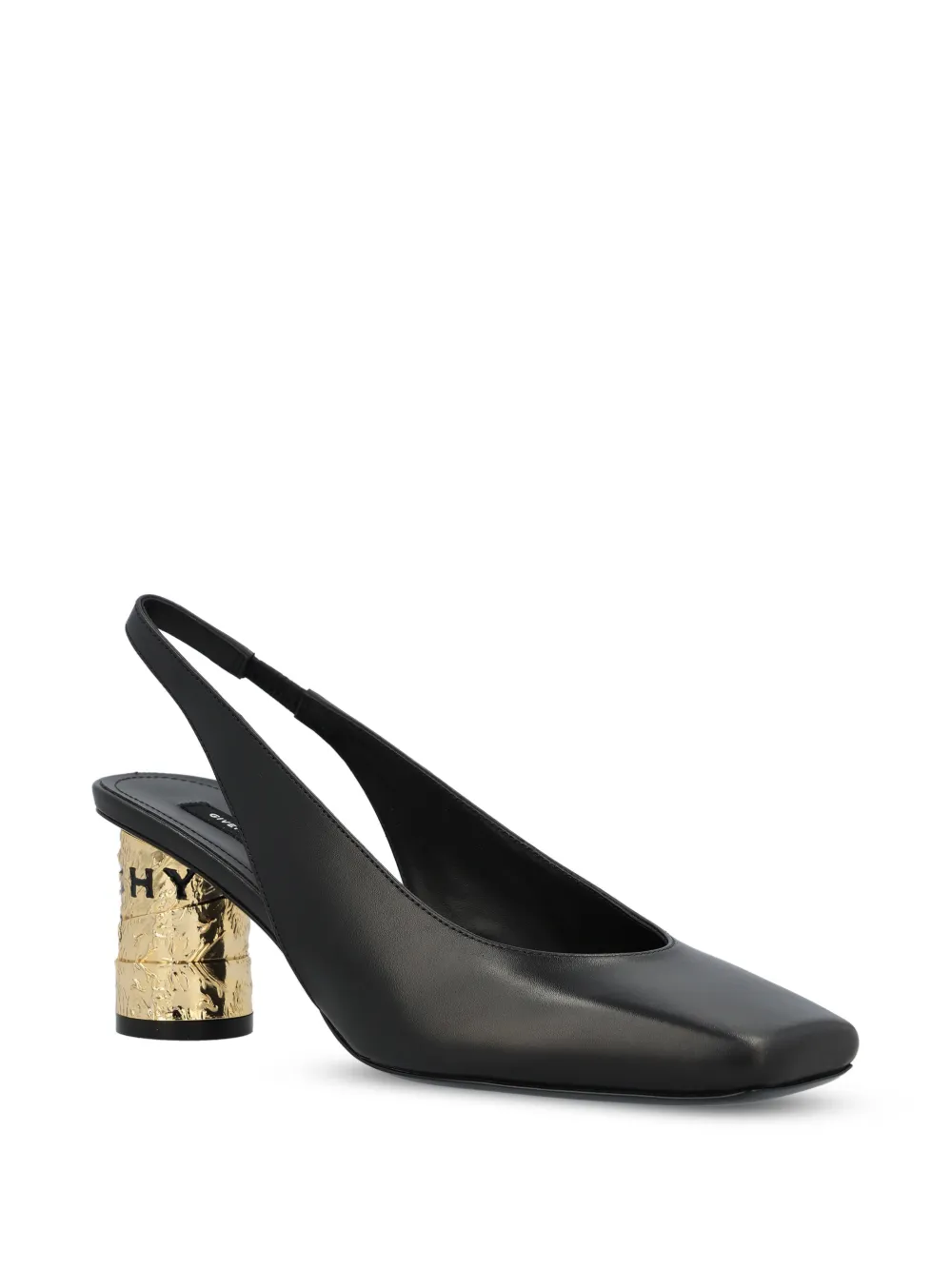 Givenchy 7mm Cylindrical Heel Slingback Pumps In Multi
