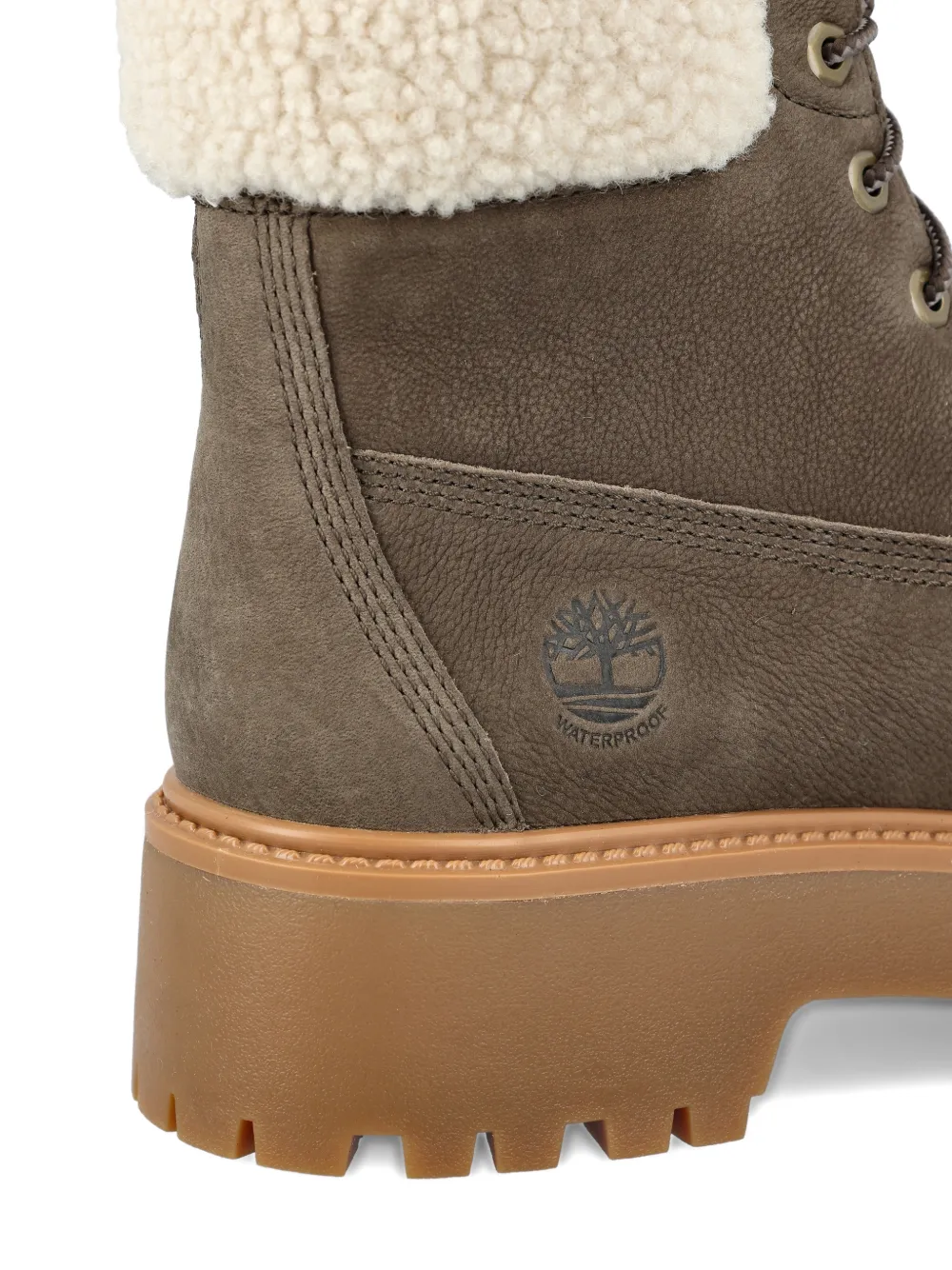 Timberland Stone Street faux-fur platform boots Bruin