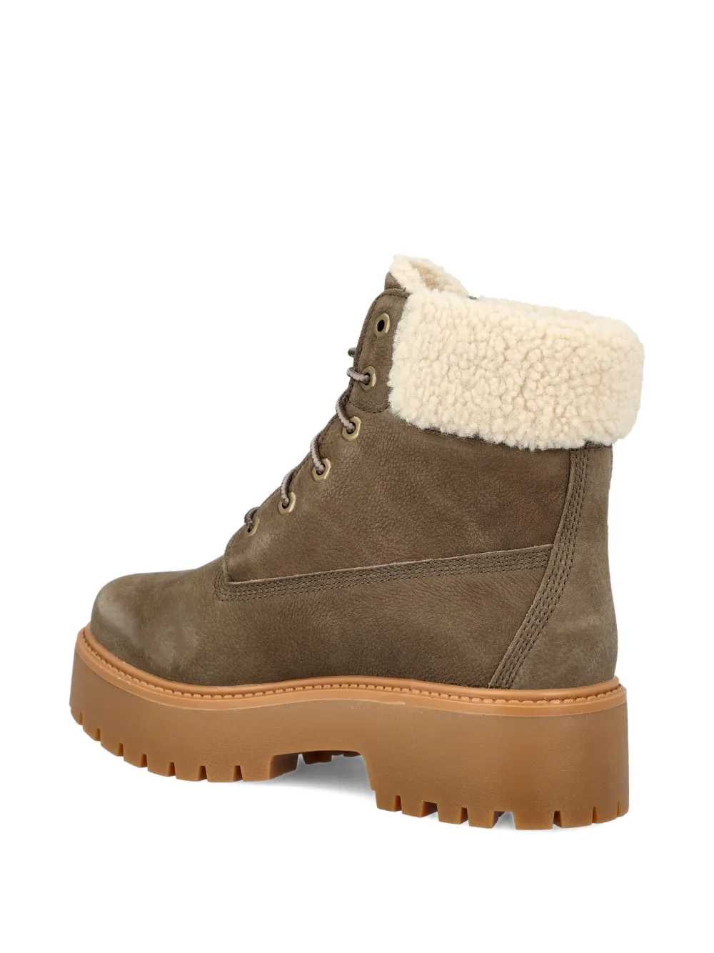 Timberland Stone Street faux-fur platform boots Bruin