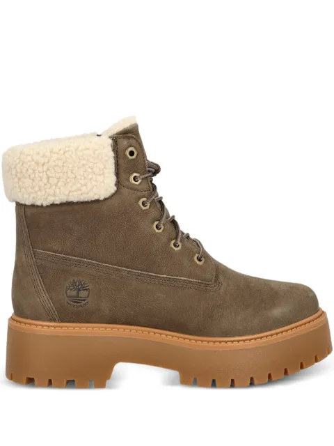 Timberland Stone Street faux-fur platform boots