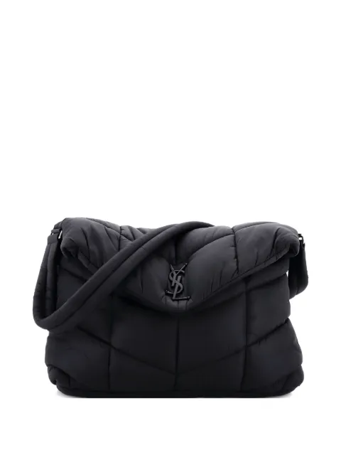 Saint Laurent Pre-Owned Loulou Puffer Messenger Bag Quilted Econyl shoulder bag
