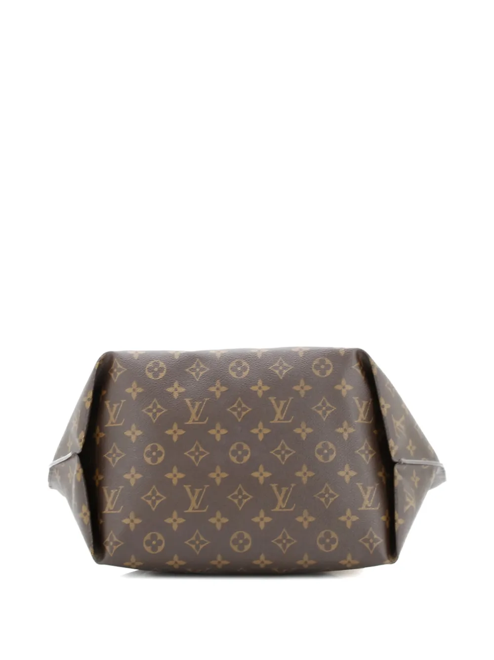 LOUIS VUITTON Pre-owned All In Handbag Monogram Canvas Pm Tote Bag In Brown