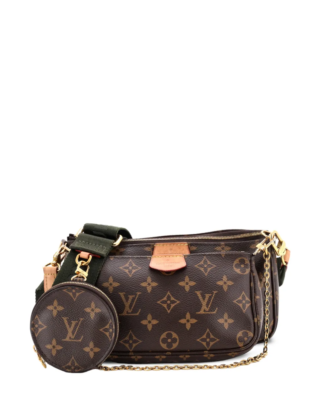 Louis Vuitton Pre-Owned Multi Pochette Accessoires Monogram Canvas crossbody bag - Marrone