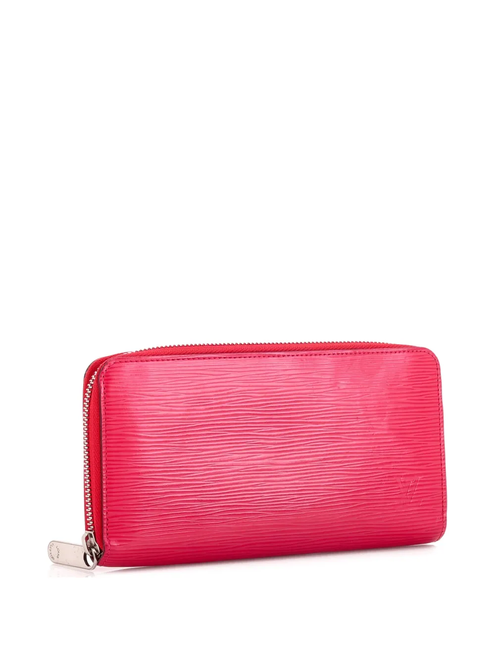 Pre-owned Louis Vuitton Zippy Wallet Epi Leather Small Wallets In Pink