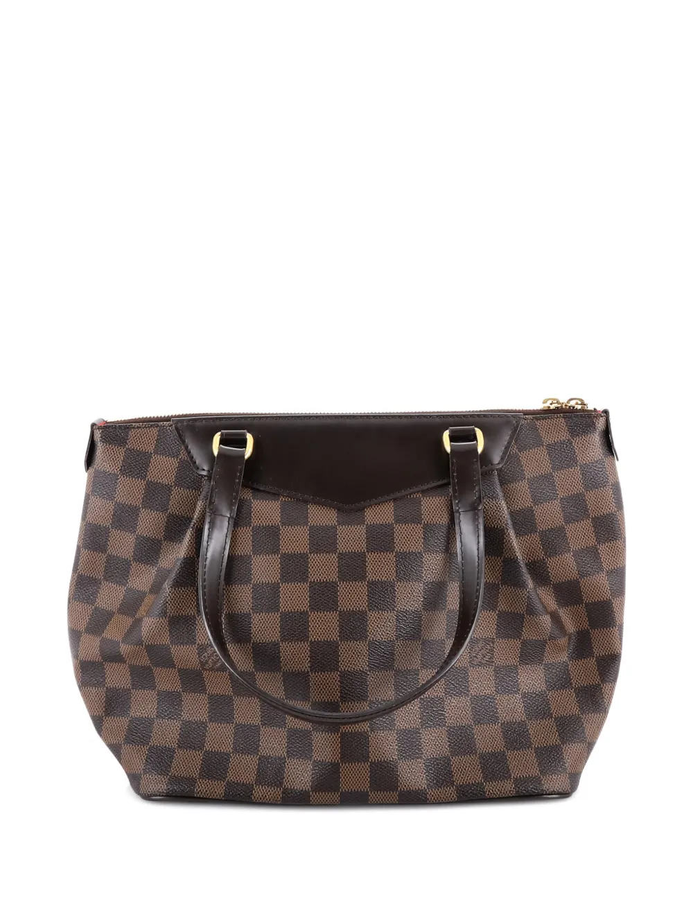Pre-owned Louis Vuitton Westminster Handbag Damier Pm Satchel In Brown