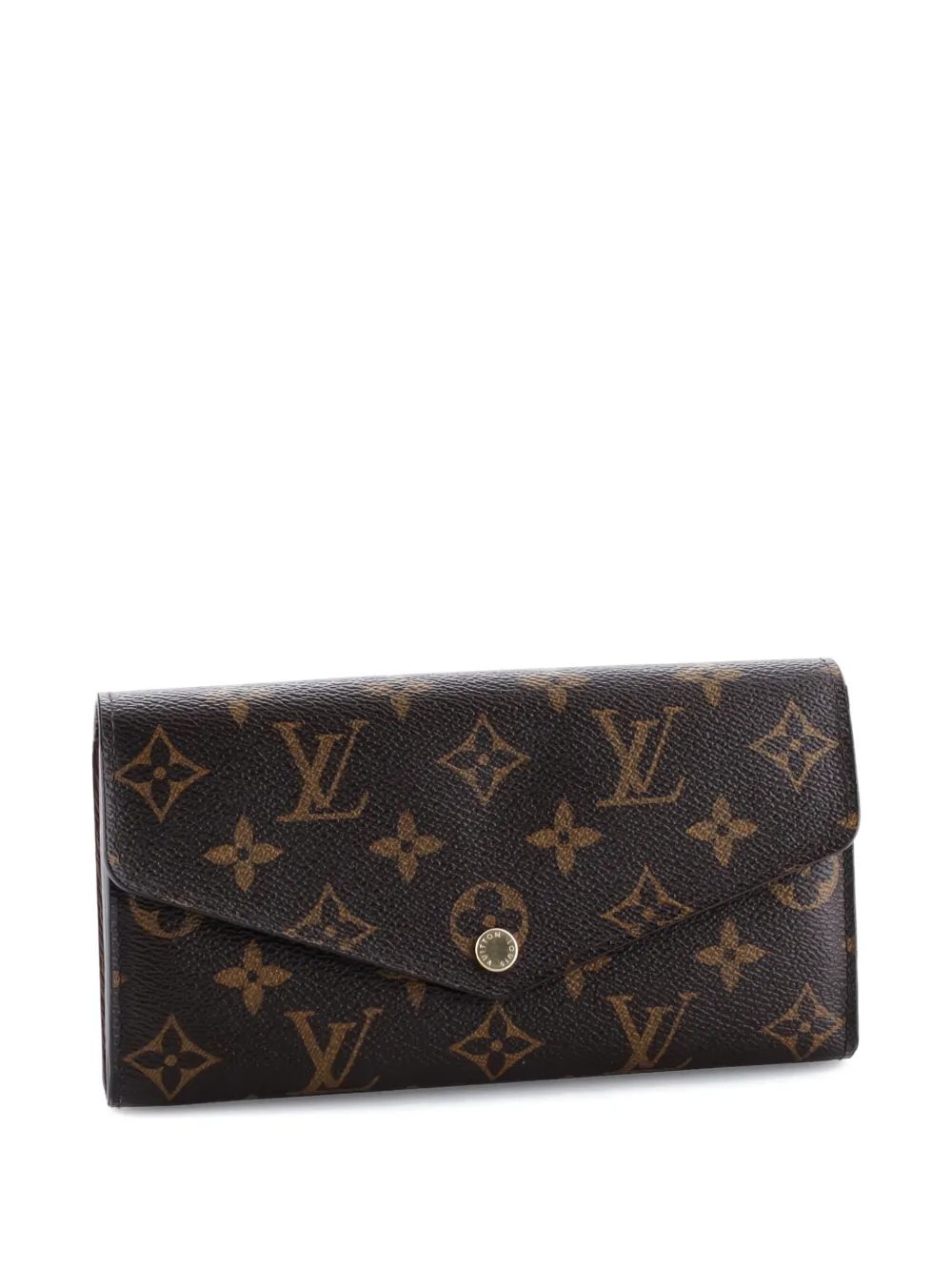 Louis Vuitton Pre-Owned Portafoglio Sarah NM in tela con monogramma - Marrone