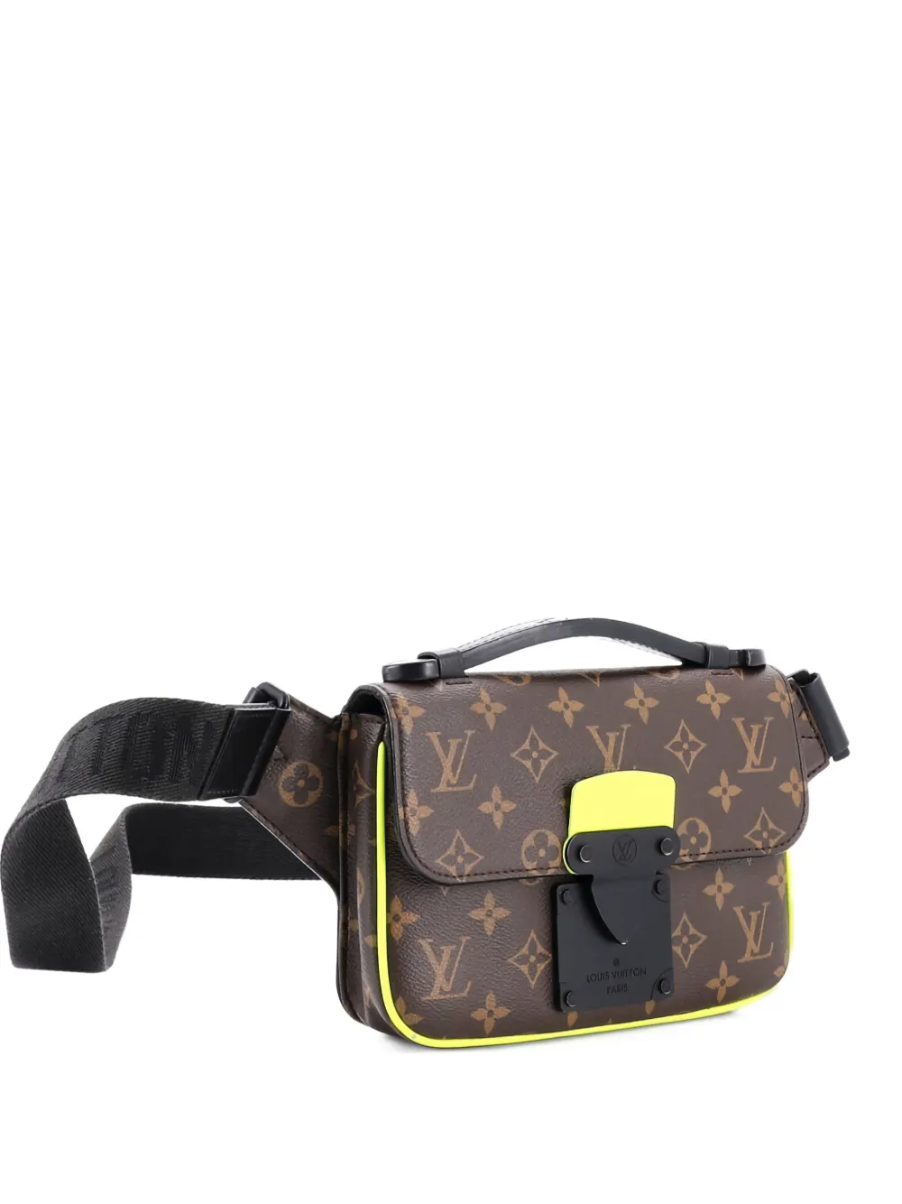 Louis Vuitton Pre-Owned S Lock Sling Bag Macassar Monogram Canvas belt bag - Marrone