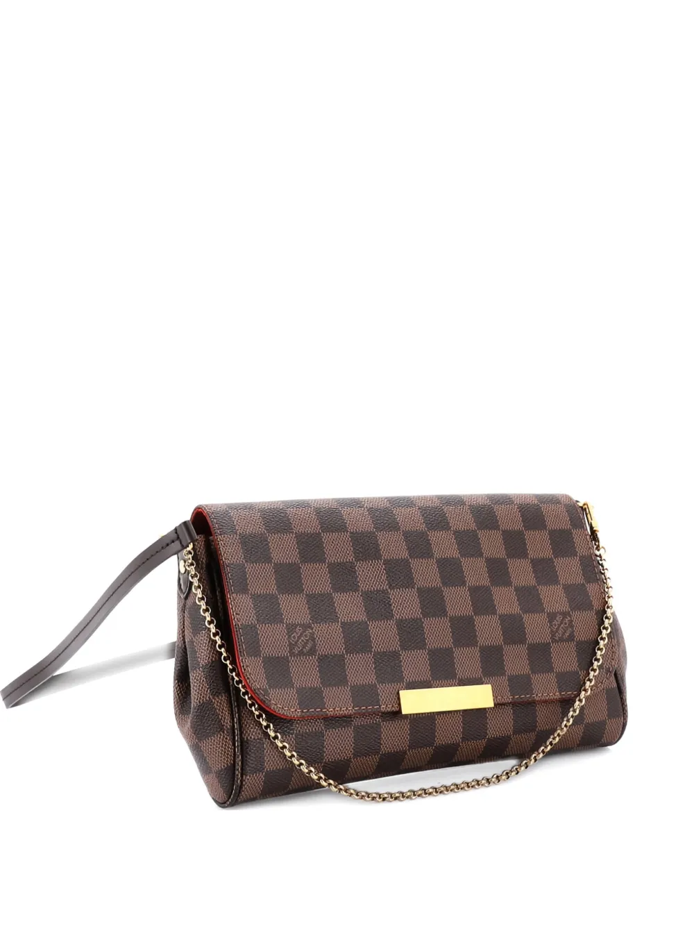 Louis Vuitton Pre-Owned Favorite Handbag Damier MM crossbody bag - Marrone