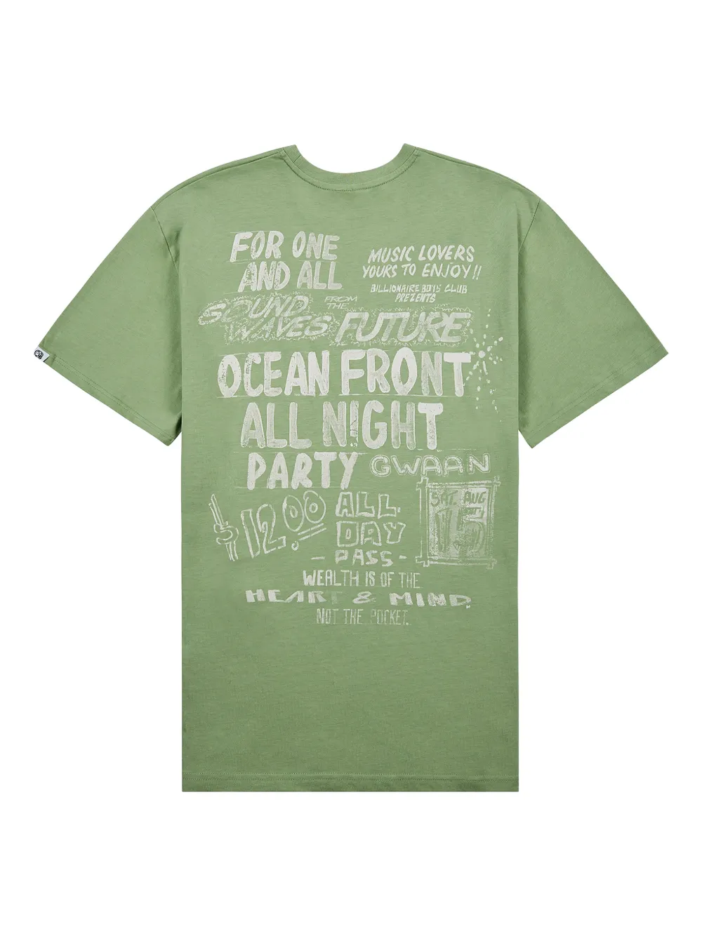 Billionaire Boys Club graphic T-shirt - Groen