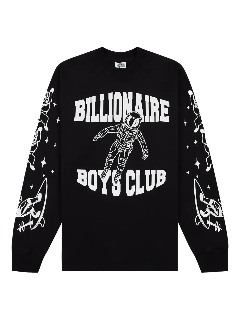 Billionaire Boys Club Gravity long-sleeve graphic-print T-shirt - Nero