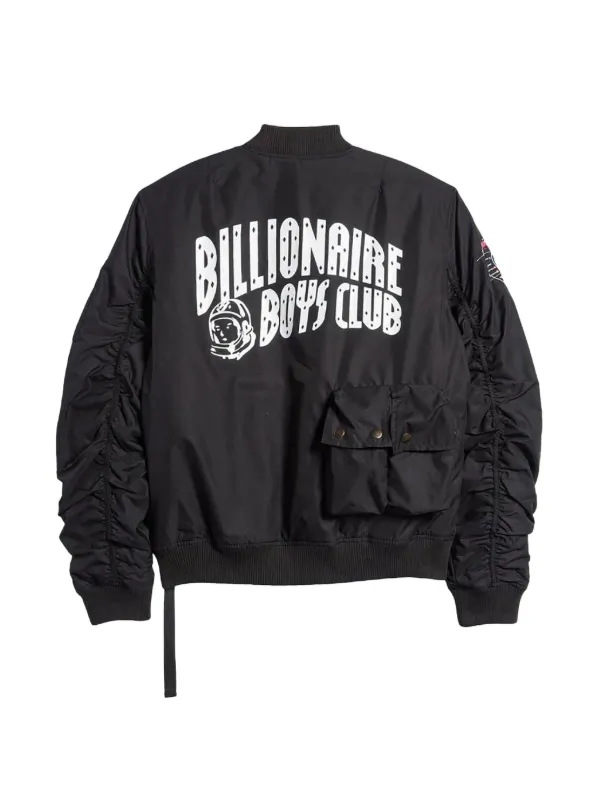 【カーマン】BILLIONAIRE BOYS CLUBリバーシブルブルゾン Billionaire Boys Club BB Thermo ボンバージャケット | ブラック