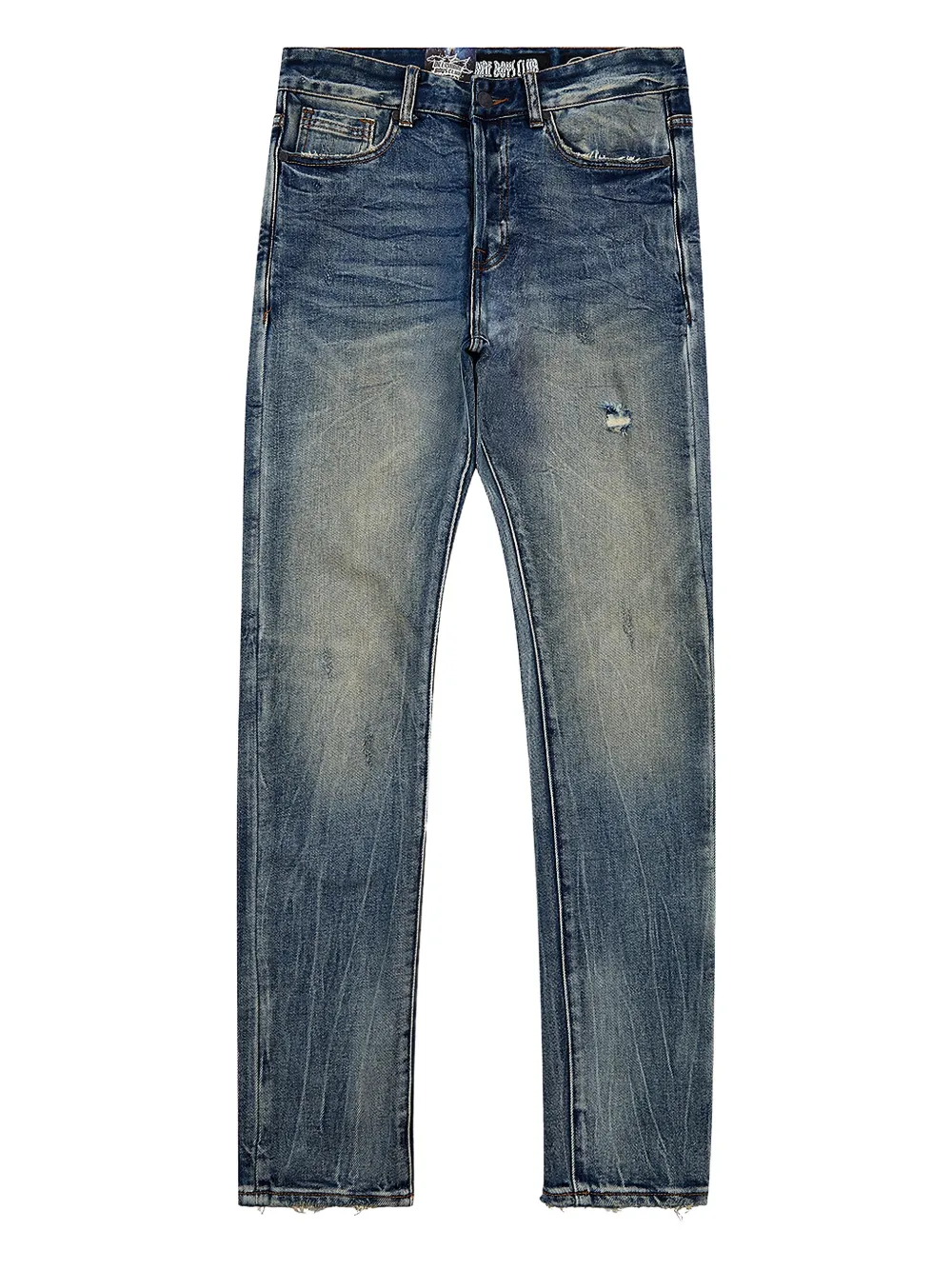 Billionaire Boys Club Trek distressed jeans - Blu