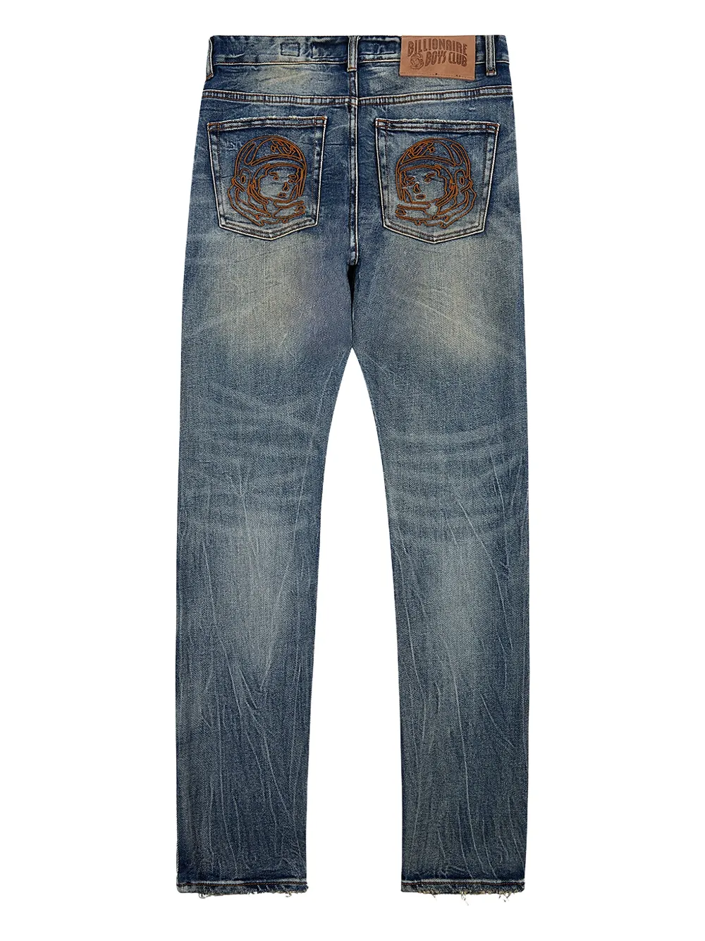 Billionaire Boys Club Trek distressed jeans - Blauw