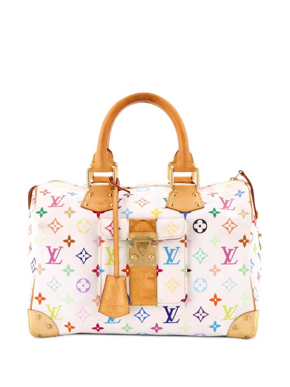 Louis Vuitton Pre-Owned Speedy Handbag Monogram Multicolor 30 satchel - Multicolore