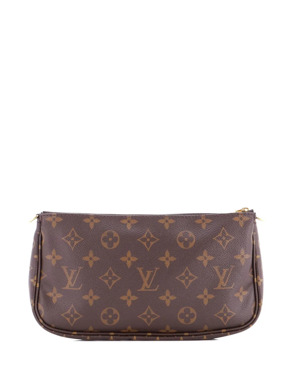 Pre-owned Louis Vuitton Multi Pochette Accessoires Monogram Canvas Crossbody Bag In Brown