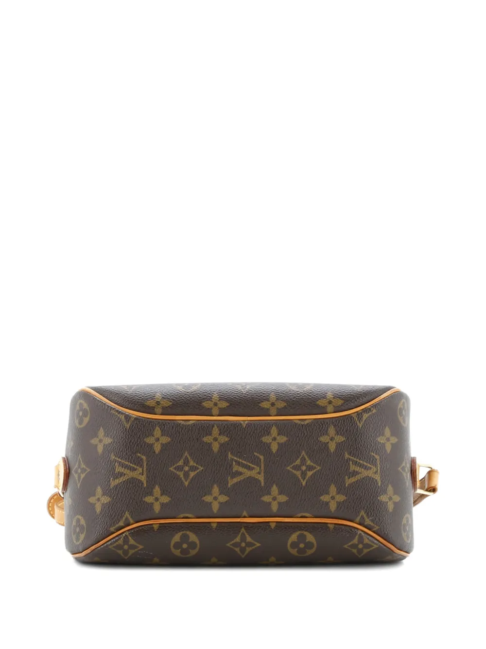 Pre-owned Louis Vuitton Blois Handbag Monogram Canvas Crossbody Bag In Brown