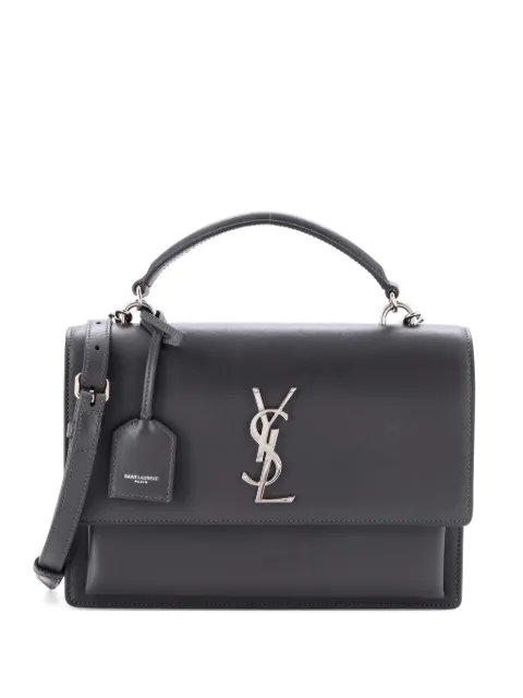 Saint Laurent Pre-Owned Sunset Top Handle Leather Medium shoulder bag