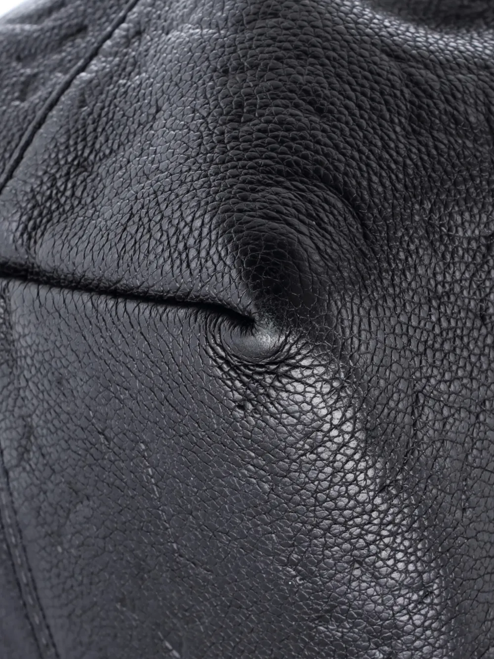 LOUIS VUITTON Pre-owned Montsouris Nm Monogram Empreinte Leather Pm Backpack In Black