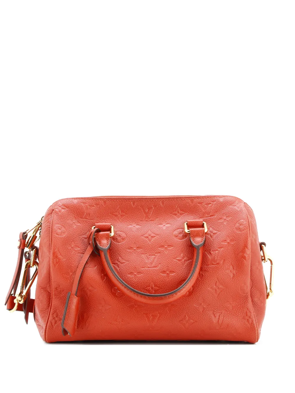 Louis Vuitton Pre-Owned Speedy Bandouliere Bag Monogram Empreinte Leather 25 shoulder bag - Arancione