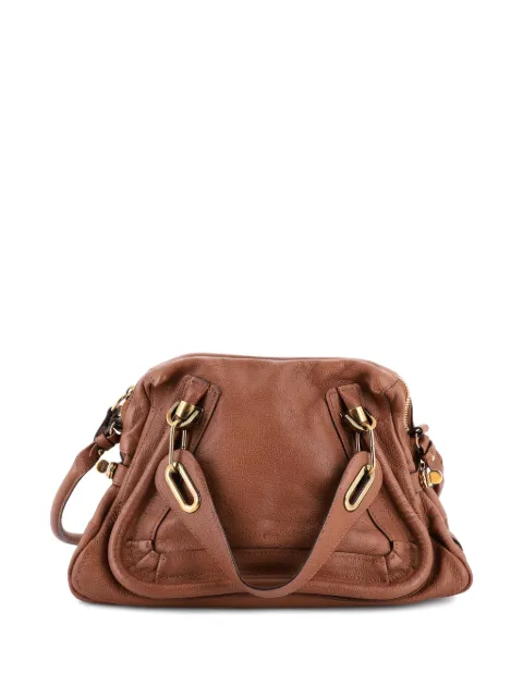 Chloé Pre-Owned Paraty Top Handle Bag Leather Medium satchel