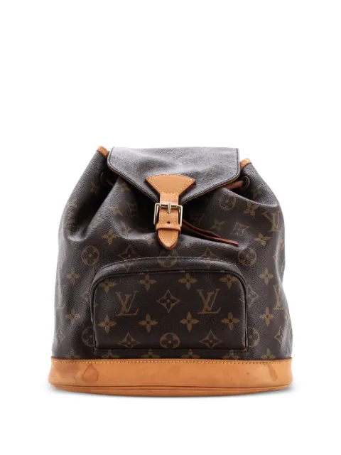 Louis Vuitton Pre-Owned Vintage Montsouris Monogram Canvas PM backpack