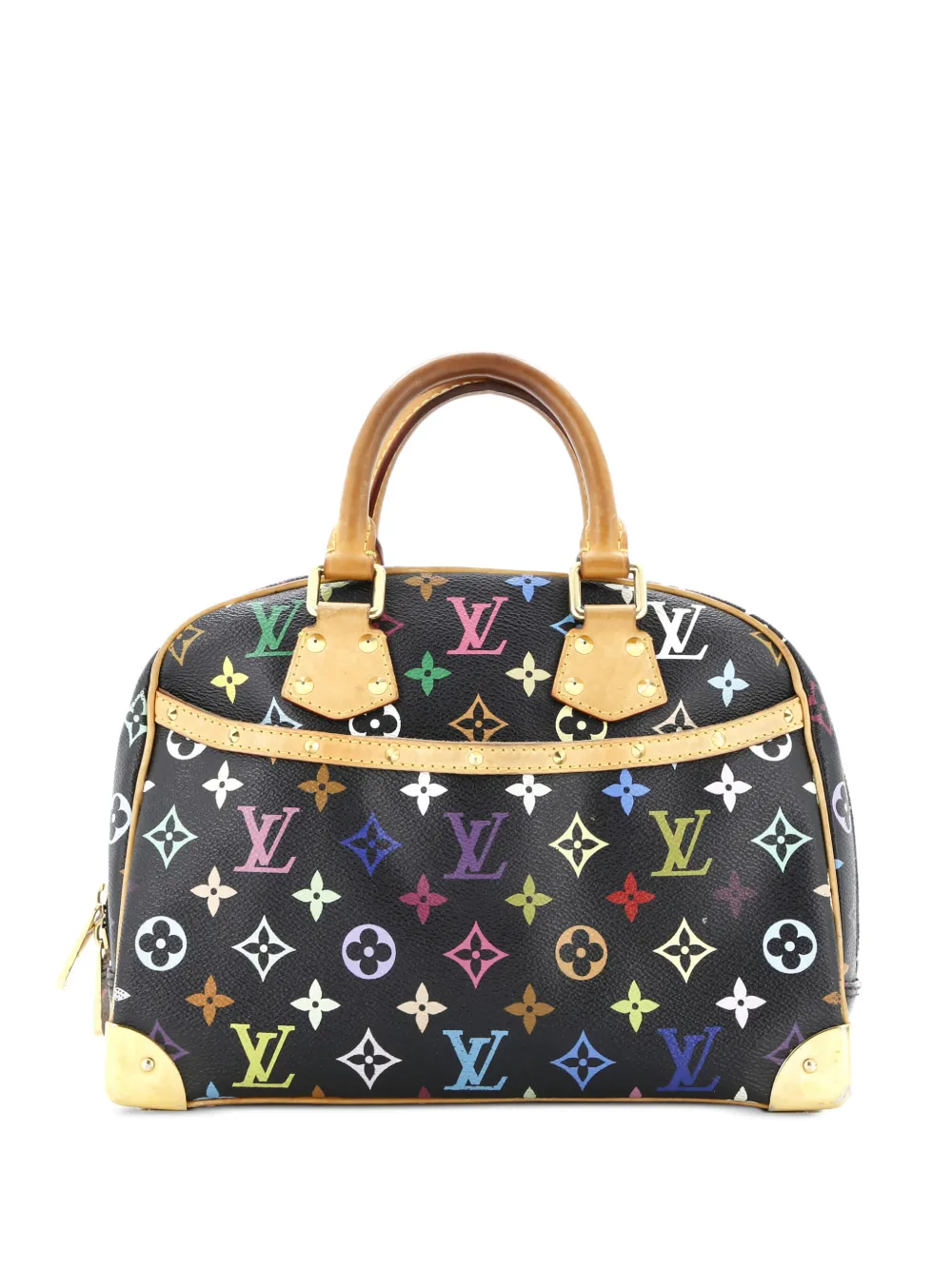 Louis Vuitton Pre-Owned Trouville Handbag Monogram Multicolor satchel - Nero