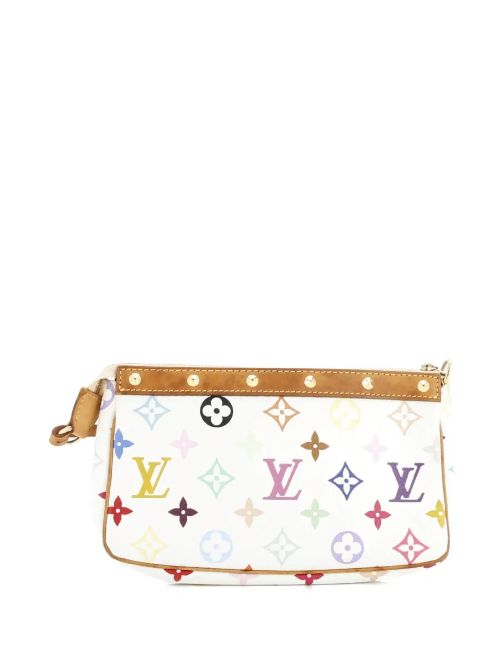 Louis Vuitton Pre-Owned Pochette Accessoires Monogram Multicolor clutch bag - White