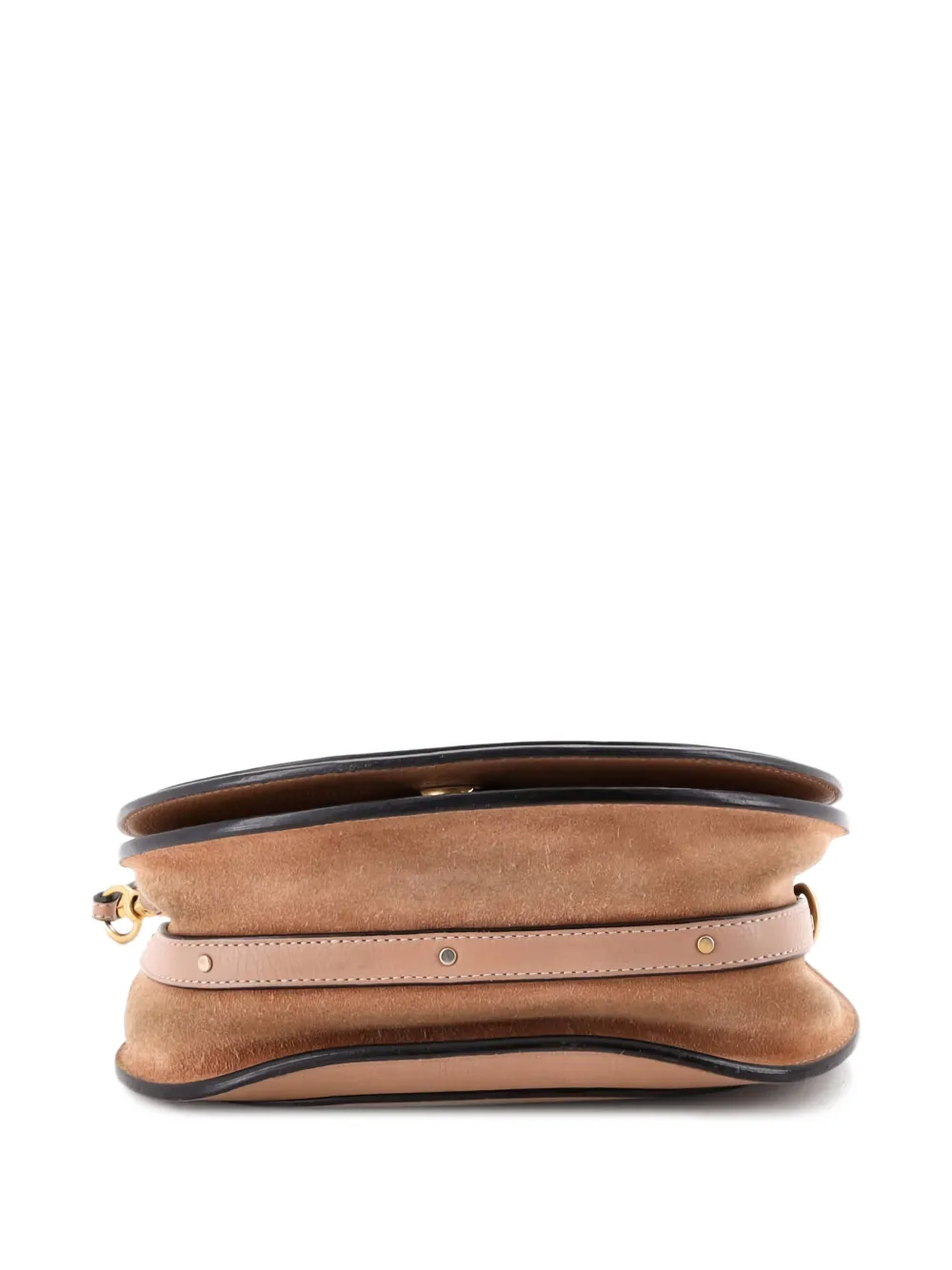 Chloé Pre-owned Nile Leather Medium Crossbody Bag - Brown 