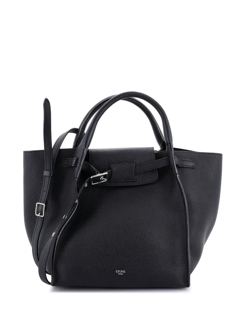 Celine Pre-Owned Big Bag Grained Calfskin Small satchel - Nero