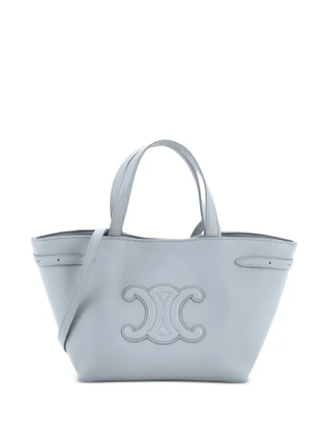 Celine Pre-Owned Anais Cabas Leather Mini tote bag