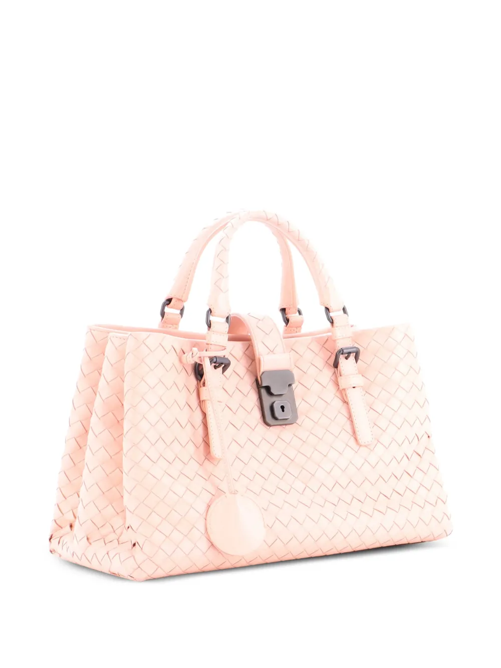 Bottega Veneta Pre-Owned Roma Bag Intrecciato Nappa Small tote bag - Rosa