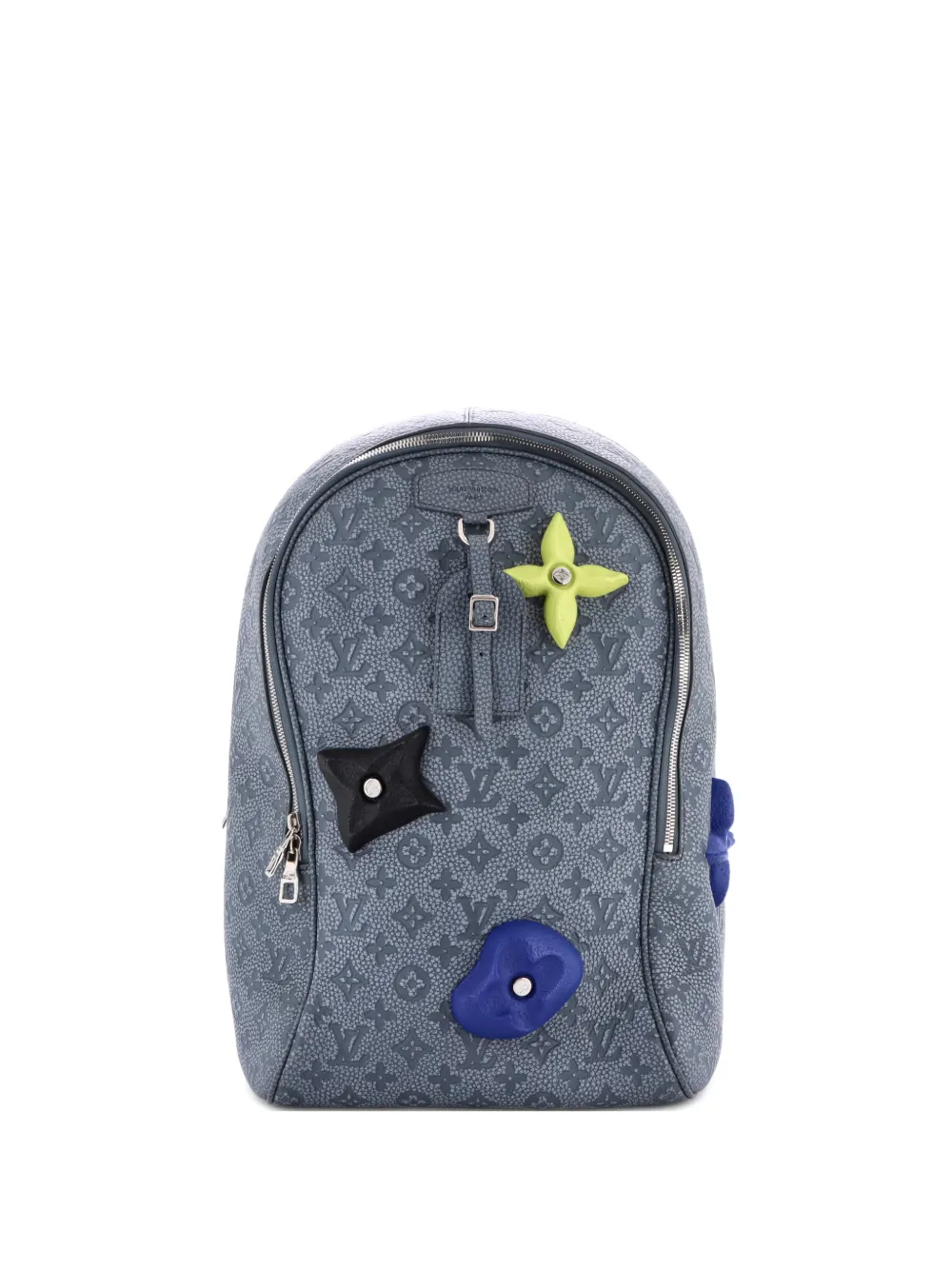 Louis Vuitton Pre-Owned Climbing Ellipse Limited Edition Monogram Taurillon Leather with Acrylic backpack - Grigio